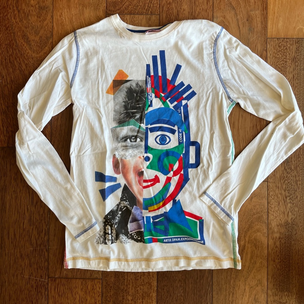 Colorful Long Sleeve Kids Tee